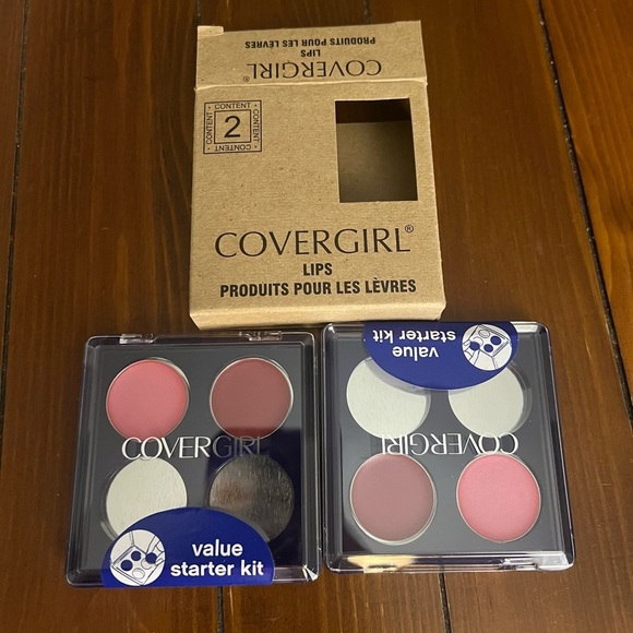 COVERGIRL Other - Cover Girl Magnetic Color Pot Starter Kit Rose Quartz & Vintage Wine Lip Shades